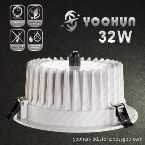 24w 12w led downlight samsung downlight 90lm/w CRI>90